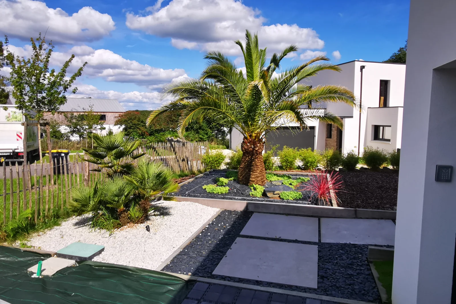 Jardin contemporain — Terre Lointaine Paysage